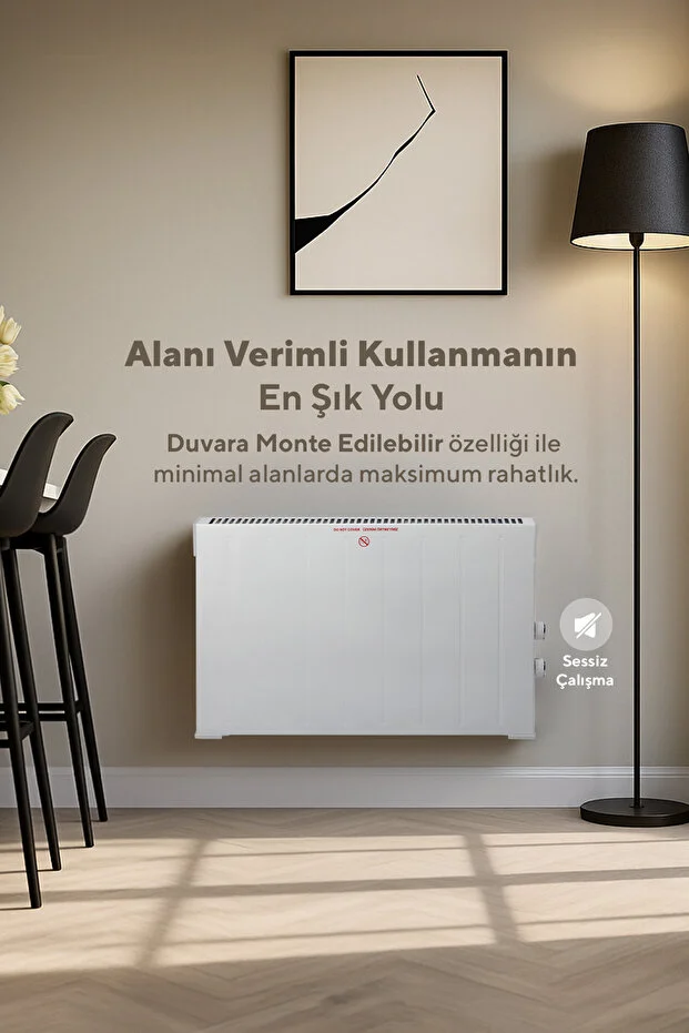 Beyaz Konvektör Konveksiyonel Isıtıcı 2500W Hc-2947 Beyaz Konvektör Konveksiyonel Isıtıcı 2500W Hc-2947